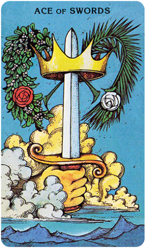 Карта ace of swords