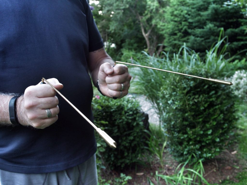 dowsing rod garden story